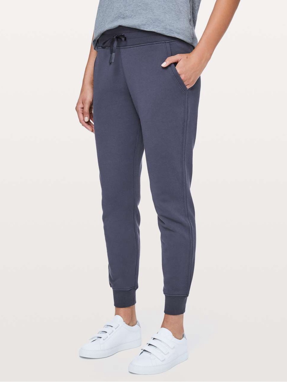 LULULEMON Warm Down Jogger II Sweatpants 28" Cadet Blue Athletic Sporty Gym 6